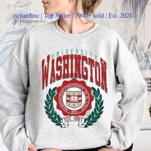 Washington University In St Louis Washington 1891 Sweatshirt shirt richardinc
